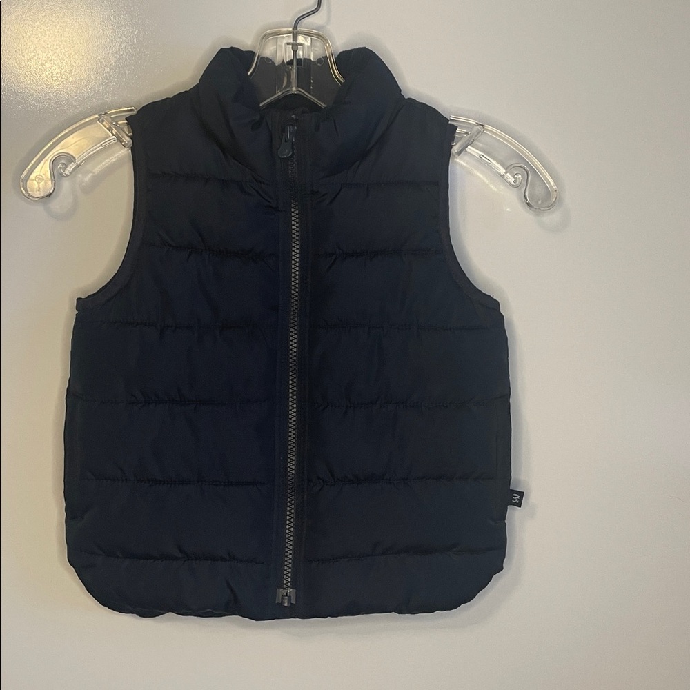 Gap Navy Blue Puffer Vest Size 3 Years